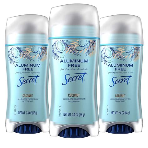 antiperspirant without fragrance.